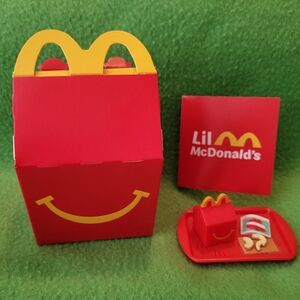 Lil McDonald's #18 Happy Meal with Apple Slices (Happy Meal Toy)